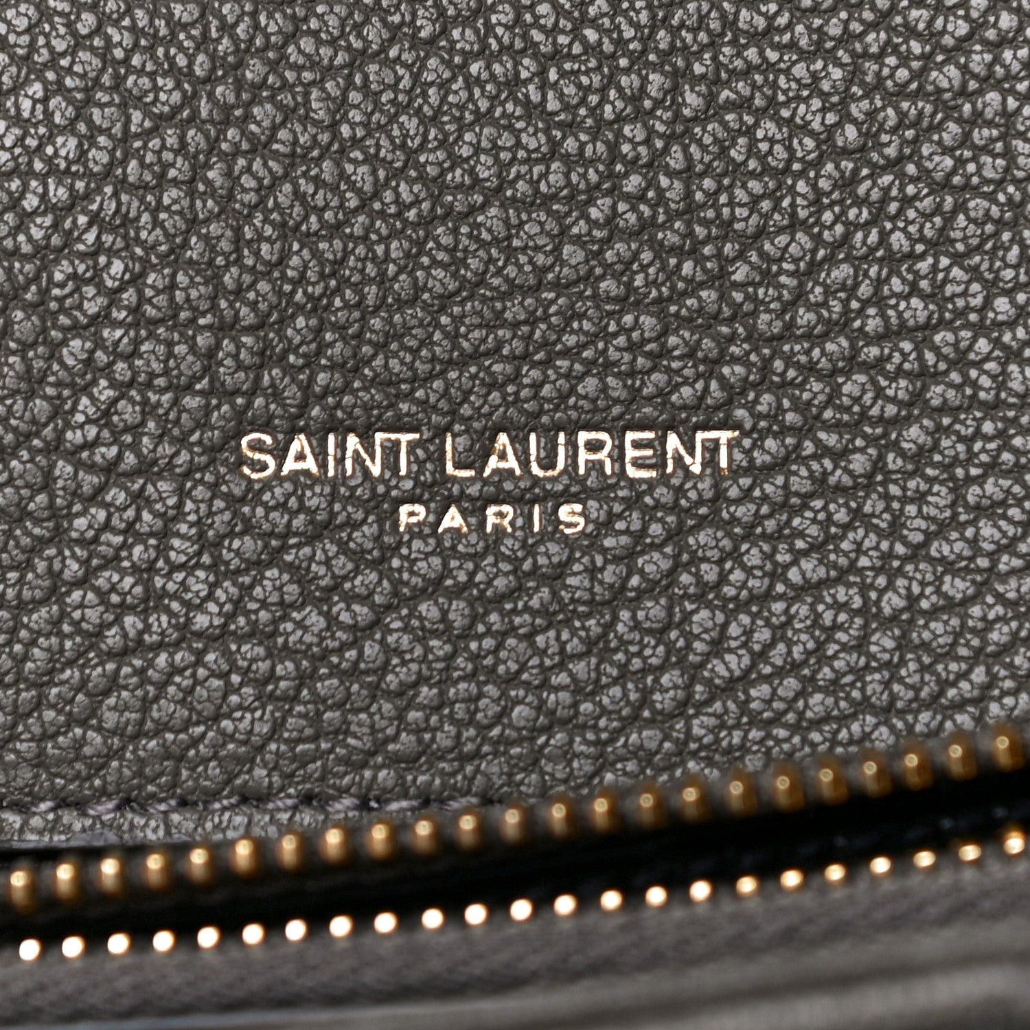 Saint Laurent Sheepskin Matelasse Chevron Monogram Medium College Bag Fog 7 of 8
