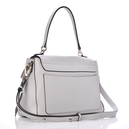 Chloe Calfskin Medium Faye Day Shoulder Bag Airy Grey 3 of 7