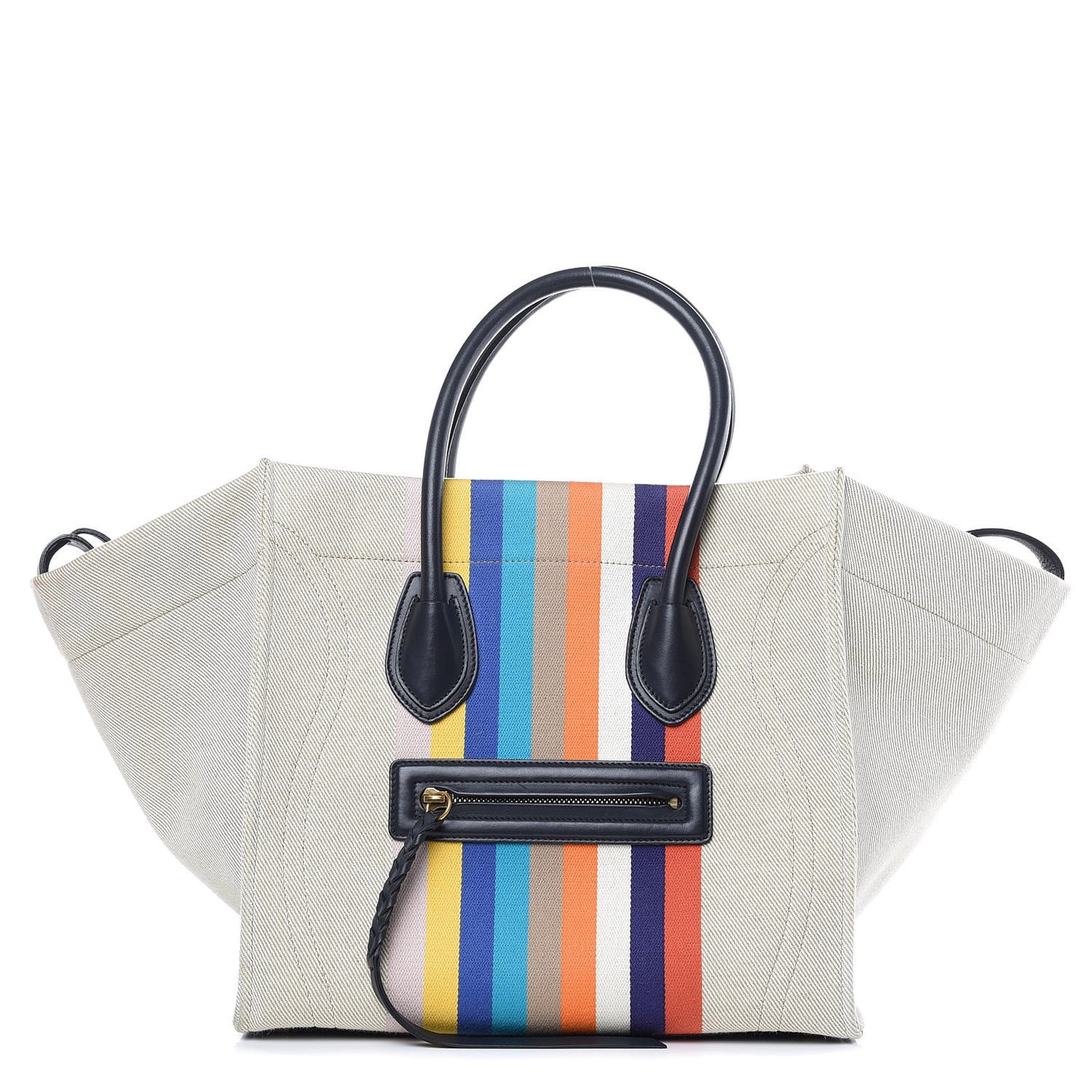 Cotton Canvas Medium Phantom Luggage Multicolor
