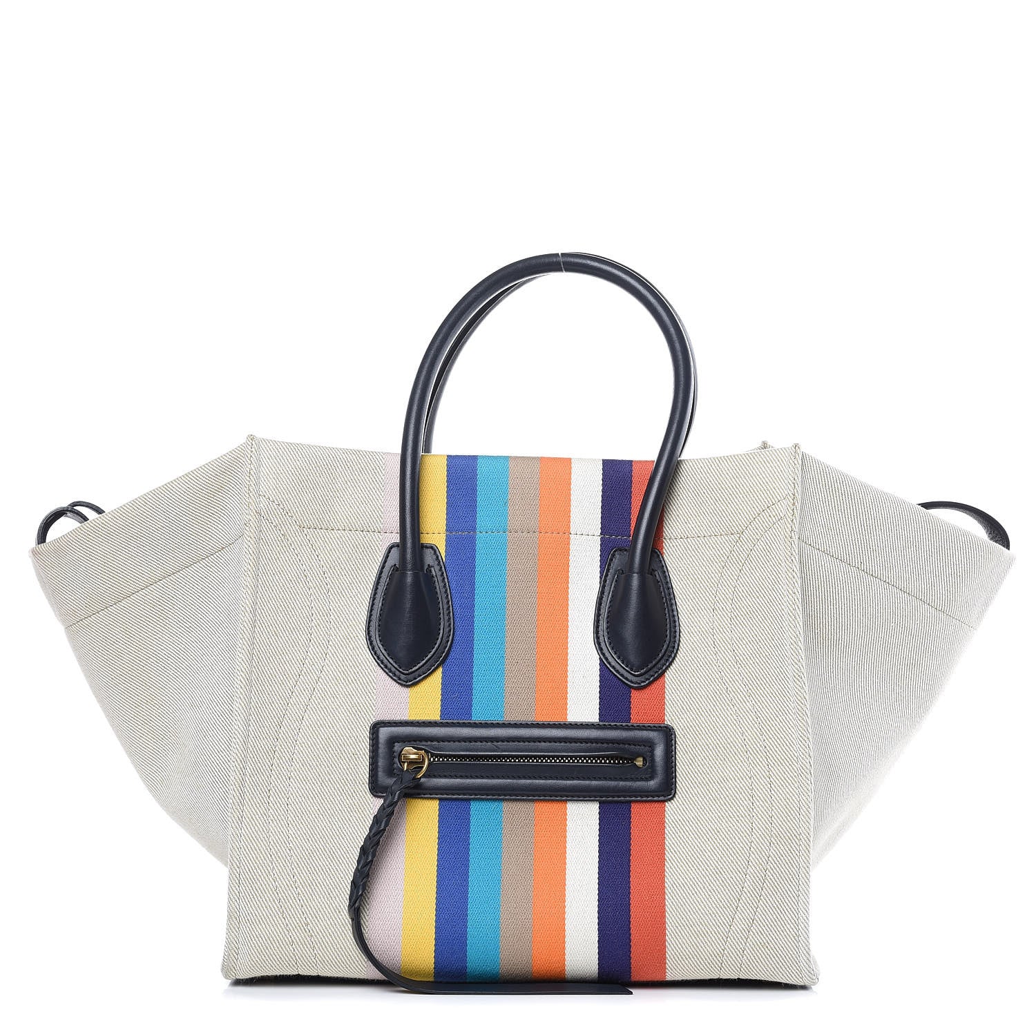 Celine Cotton Canvas Medium Phantom Luggage Multicolor 1 of 13