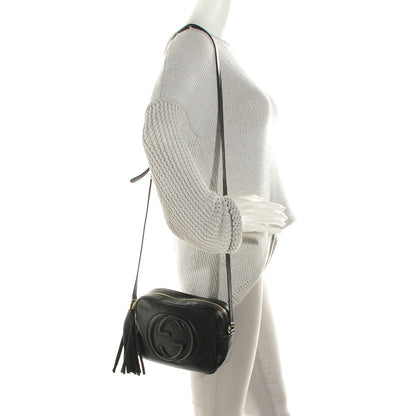 Gucci Pebbled Calfskin Small Soho Disco Bag Black 2 of 7