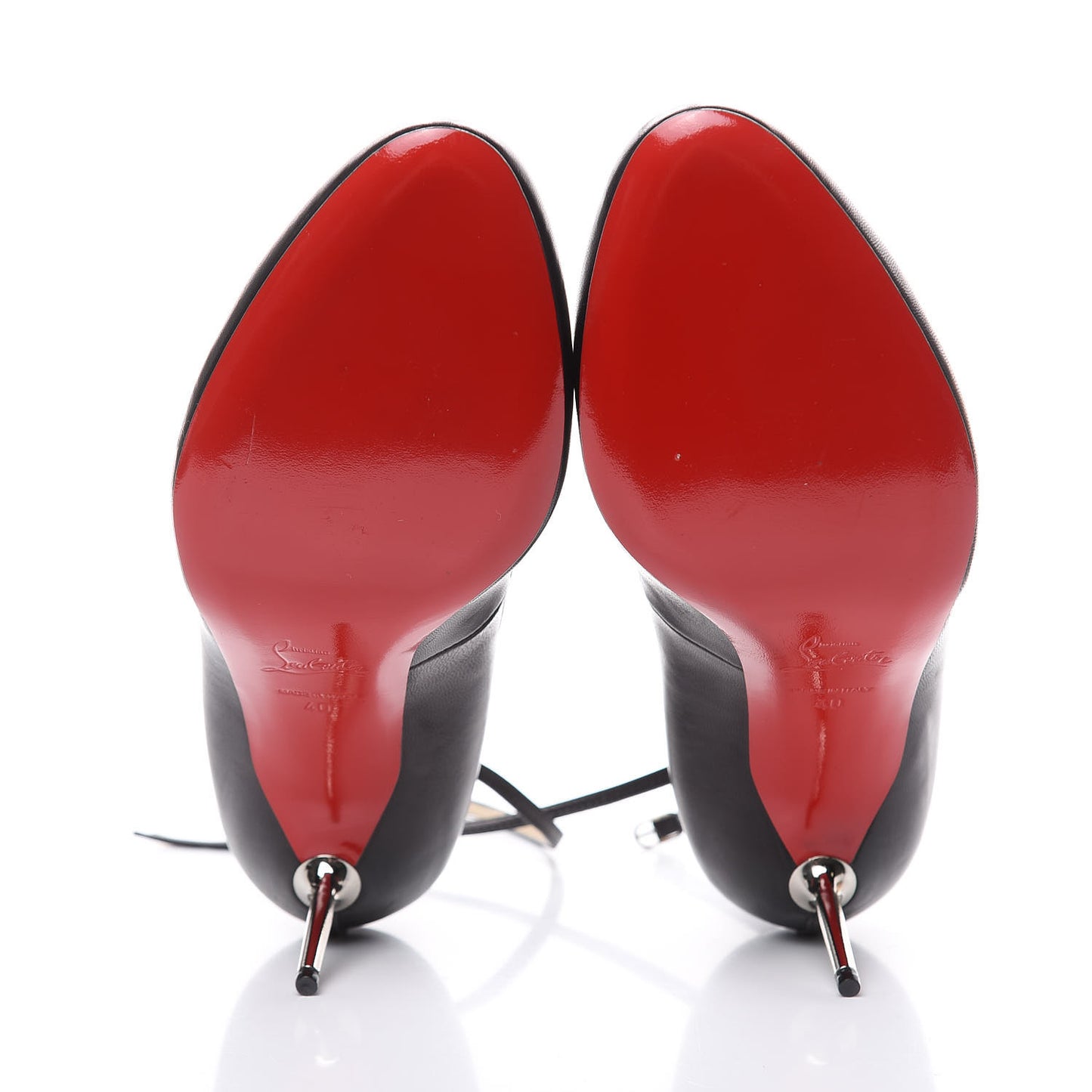 Nappa Ika 70 Pumps 40 Black Silver