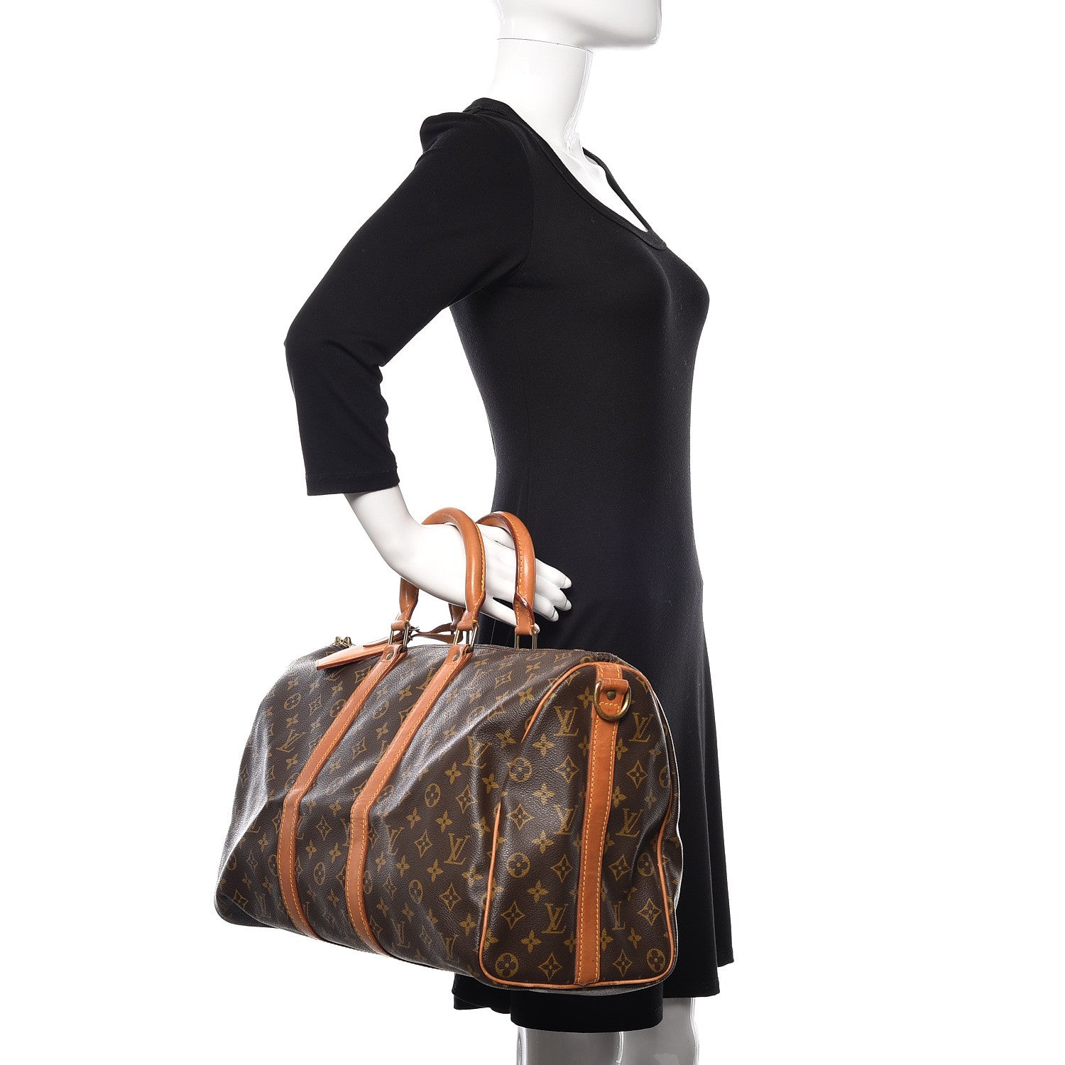 Louis Vuitton Monogram Keepall Bandouliere 45 2 of 12