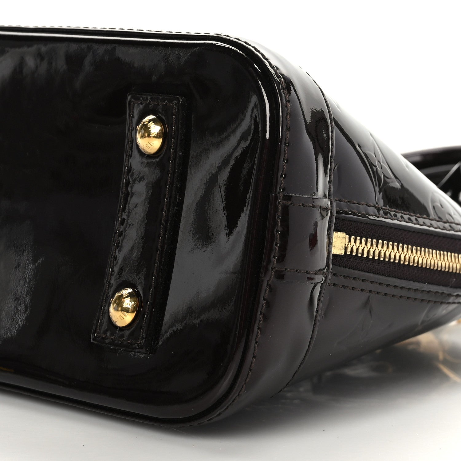 Louis Vuitton Vernis Alma BB Amarante 8 of 8