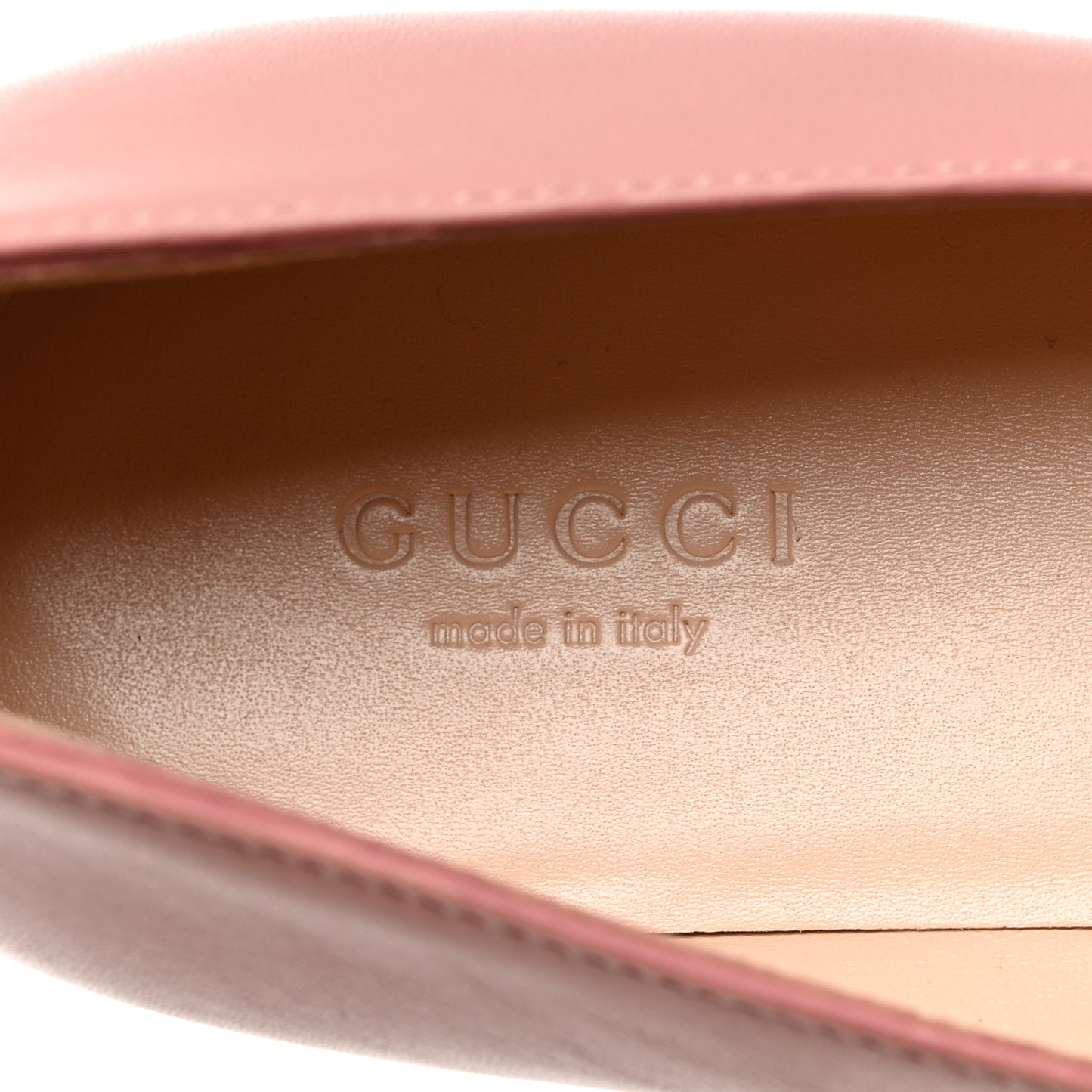 Calfskin Horsebit Loafers 39 Soft Pink