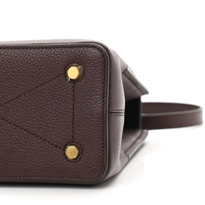 Mulberry Small Classic Grain Calfskin Mini Seaton Oxblood 9 of 9