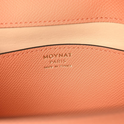 Moynat Carat Calfskin Flori PM Orange 7 of 10