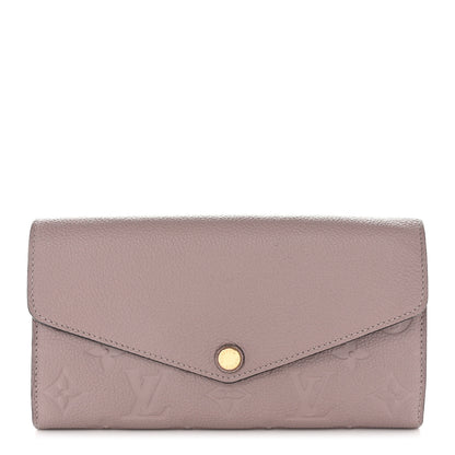 Louis Vuitton Empreinte Sarah Wallet NM Mastic 1 of 10