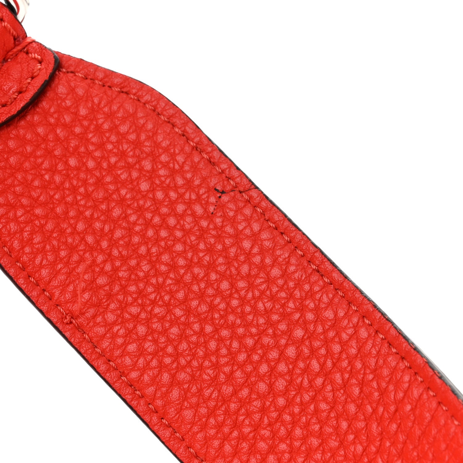 Fendi Cuoio Romano Selleria Large Baguette Papavero 10 of 10