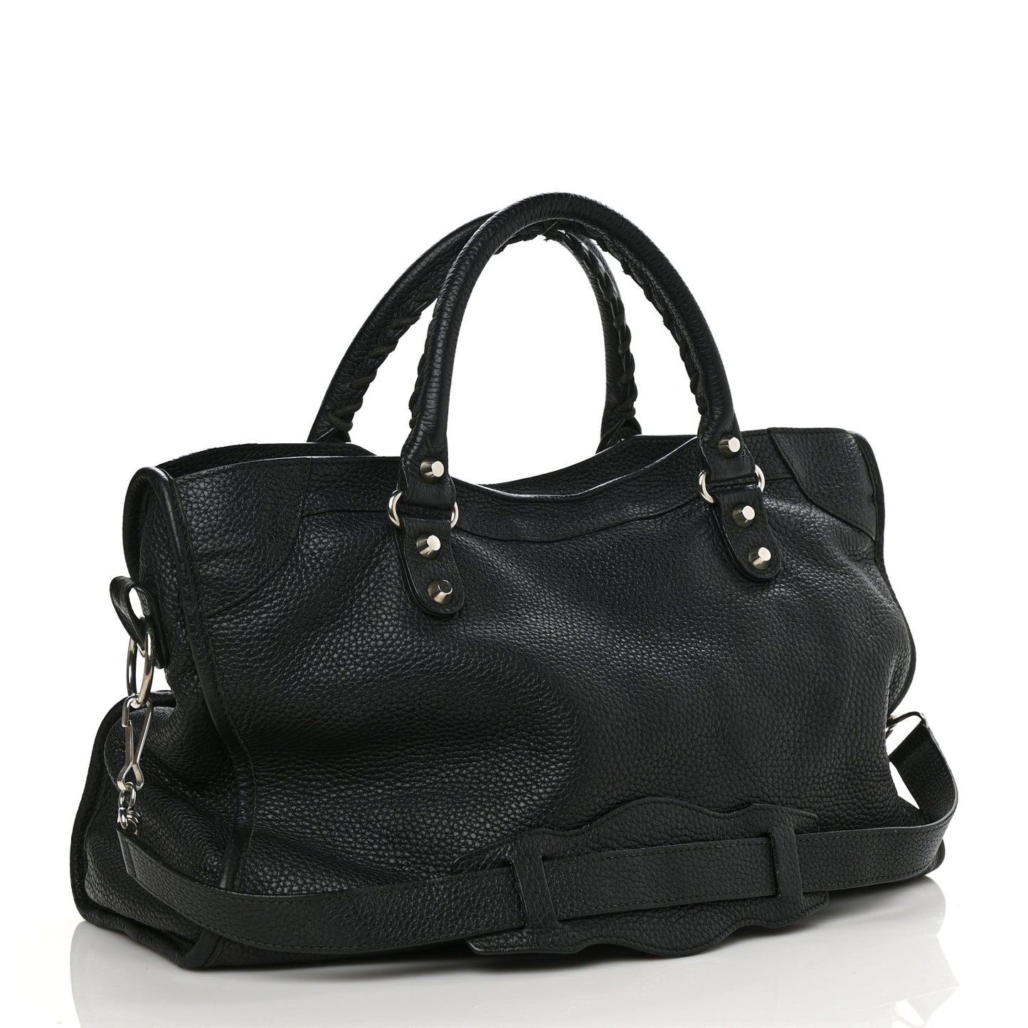 Vibrato Calfskin Classic Silver Hardware City Black