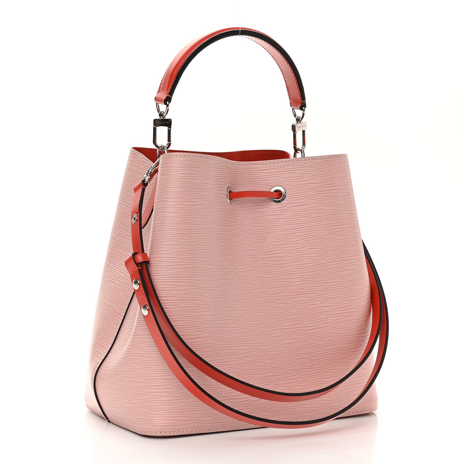 Louis Vuitton Epi NeoNoe Rose Ballerine Orange 3 of 13