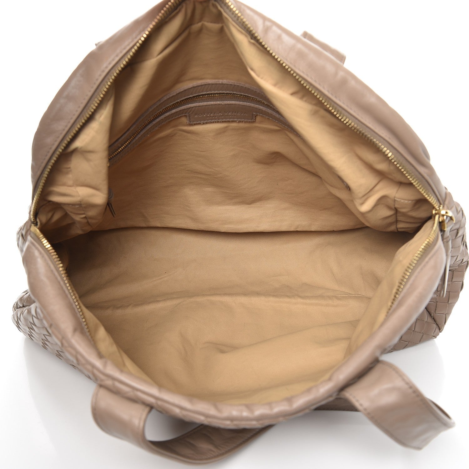 Bottega Veneta Nappa Intrecciato Bowler Beige 5 of 7