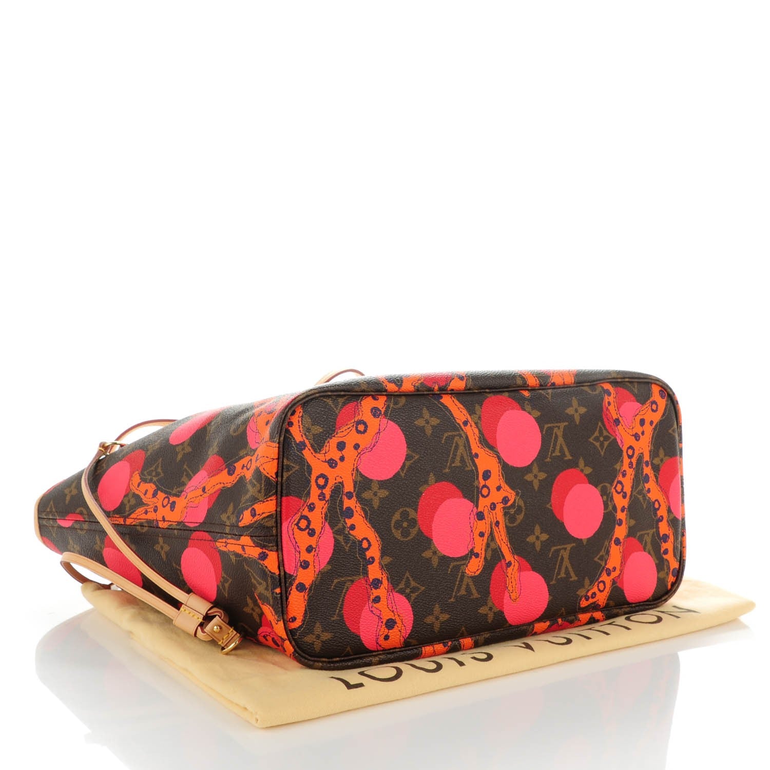 Louis Vuitton Monogram Ramages Neverfull MM 5 of 8