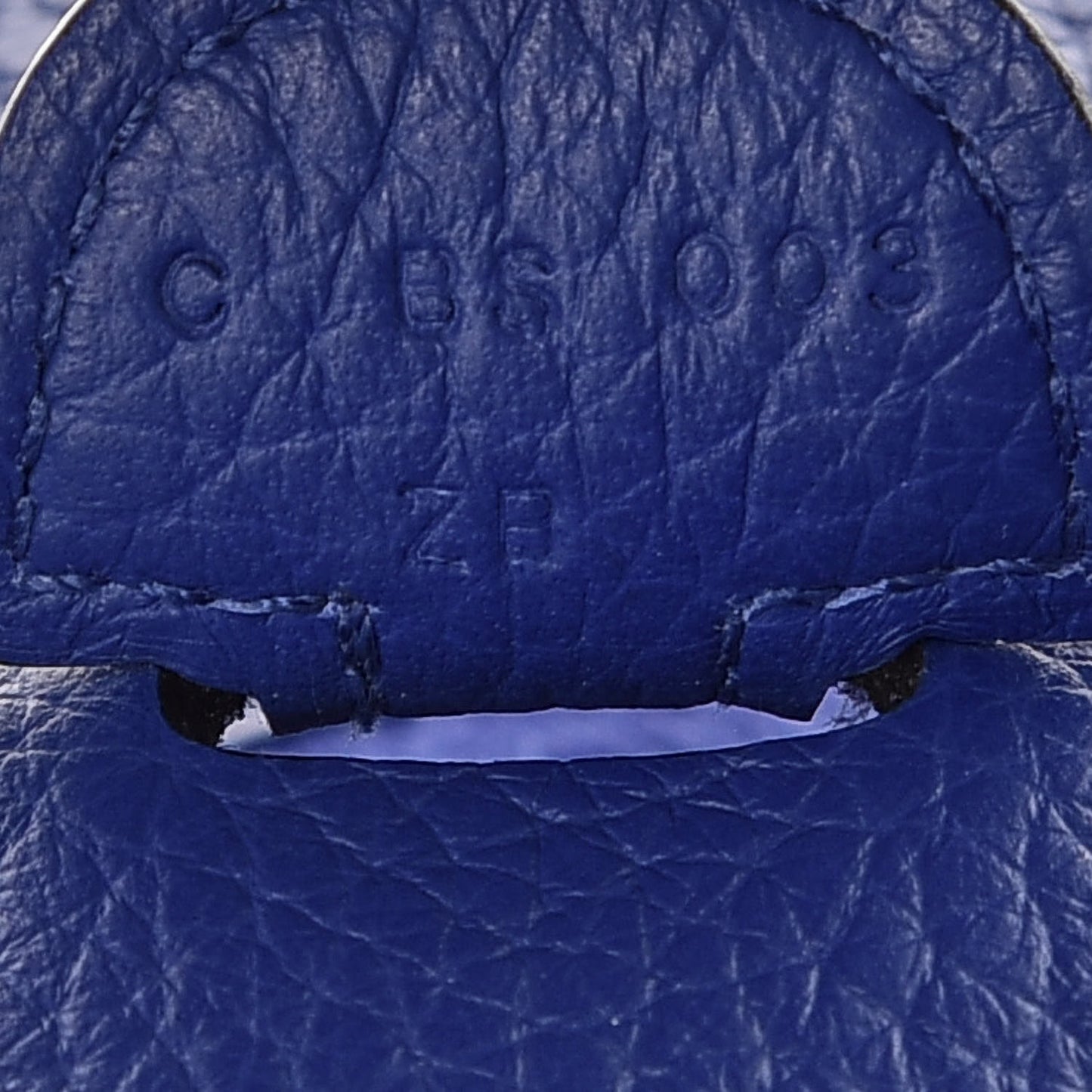 Taurillon Clemence Amazone Evelyne III PM Bleu Electrique Black