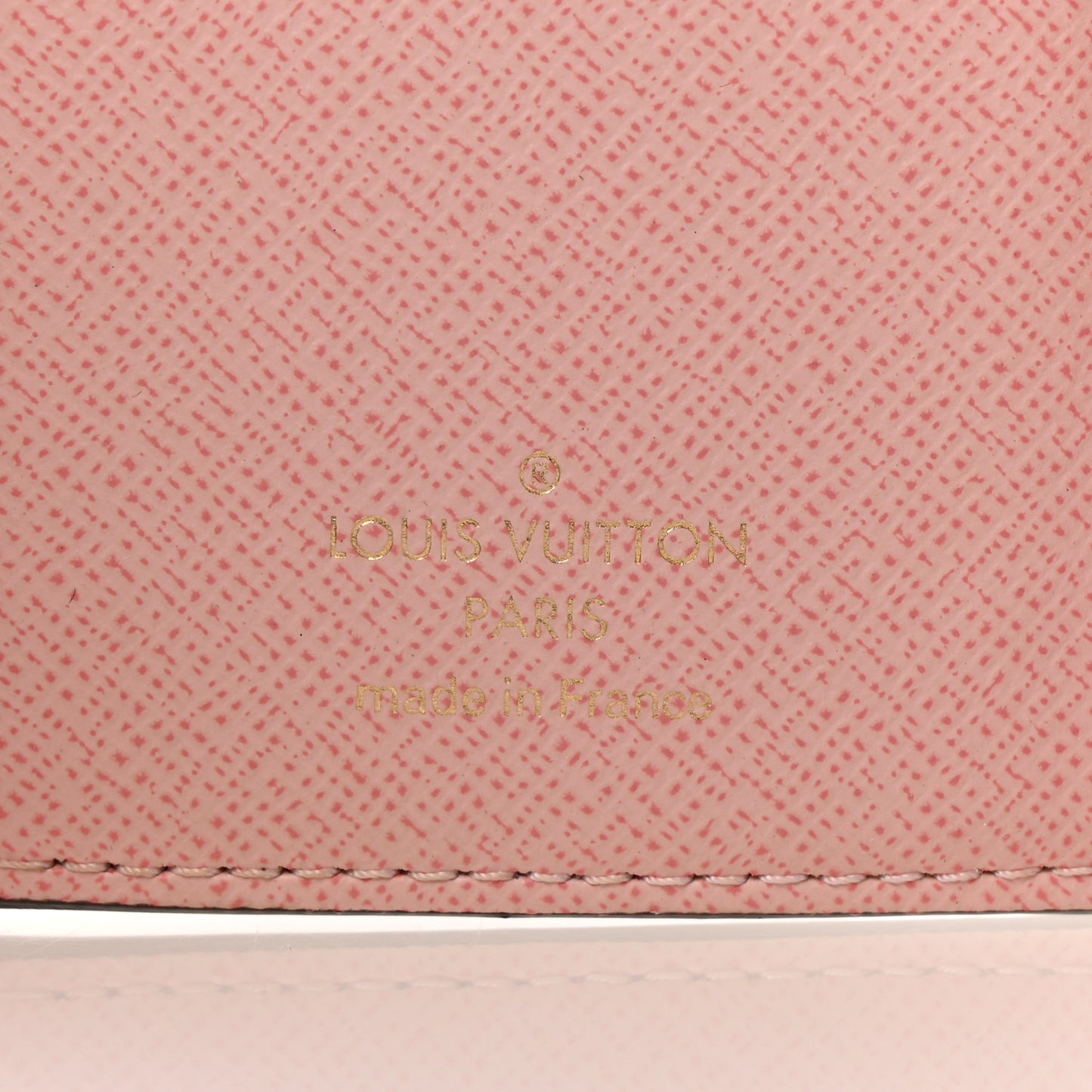 Damier Ebene Victorine Wallet Rose Ballerine