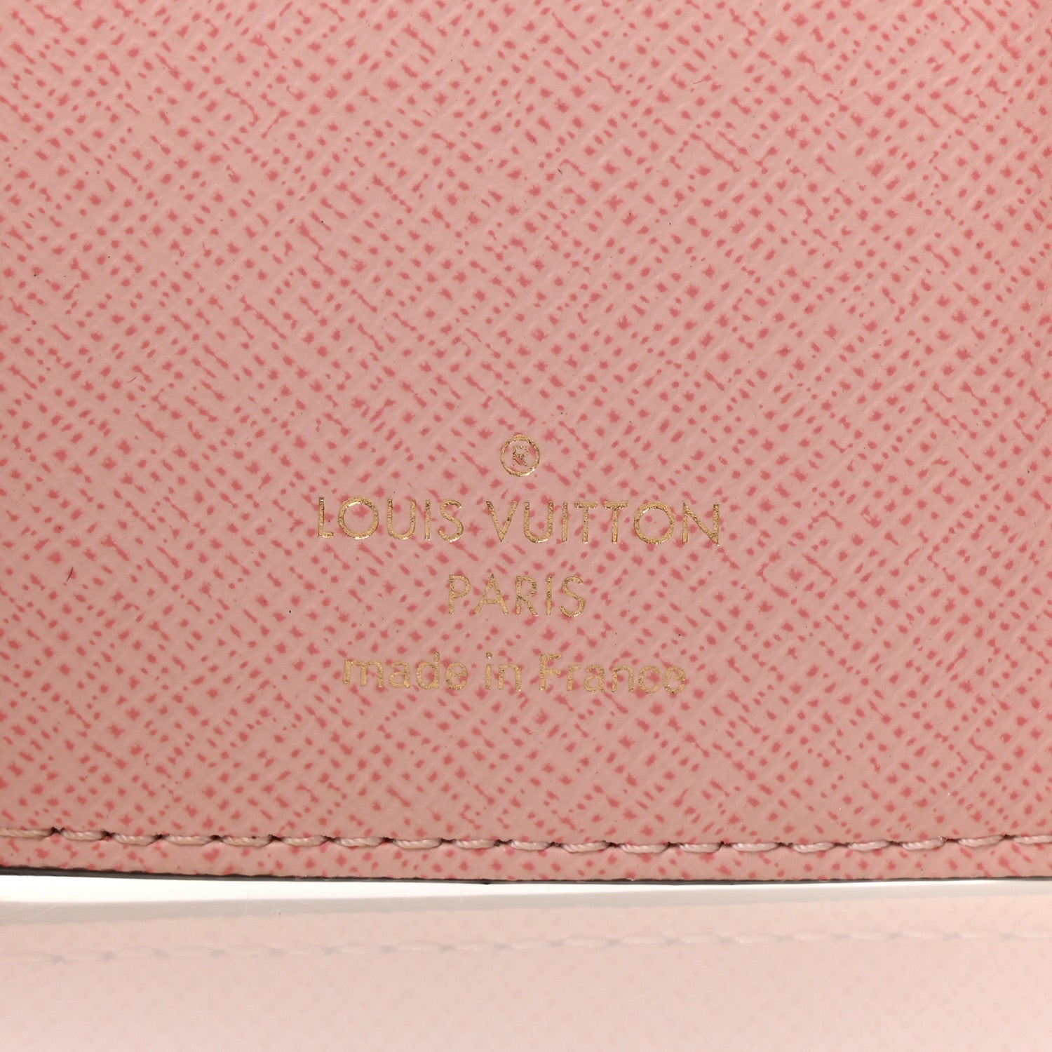 Louis Vuitton Damier Ebene Victorine Wallet Rose Ballerine 6 of 7