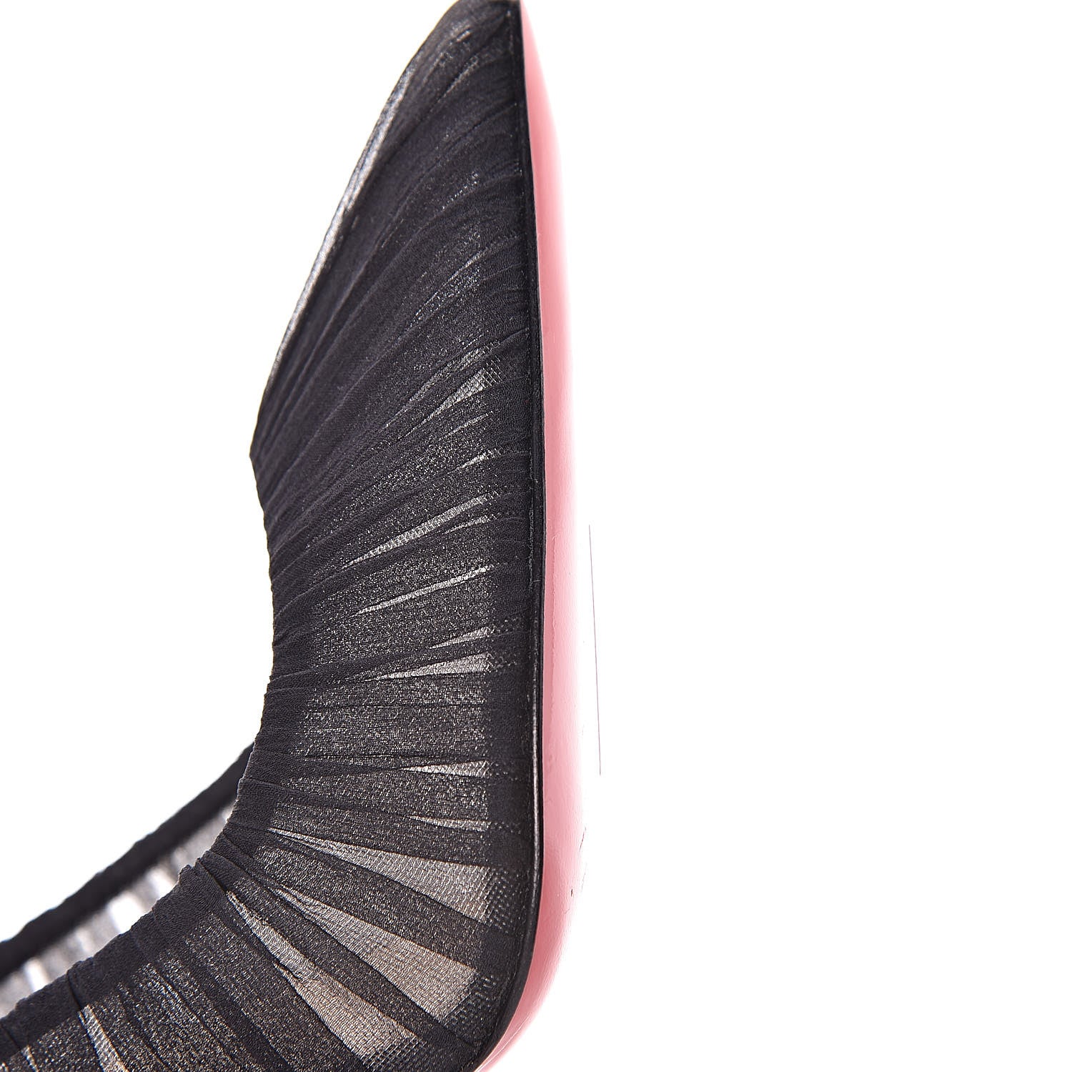 Christian Louboutin Tulle Suede Follies Draperia 100 Pumps 36.5 Black 11 of 11