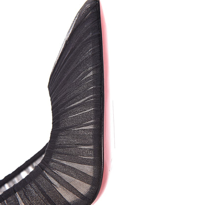 Christian Louboutin Tulle Suede Follies Draperia 100 Pumps 36.5 Black 11 of 11