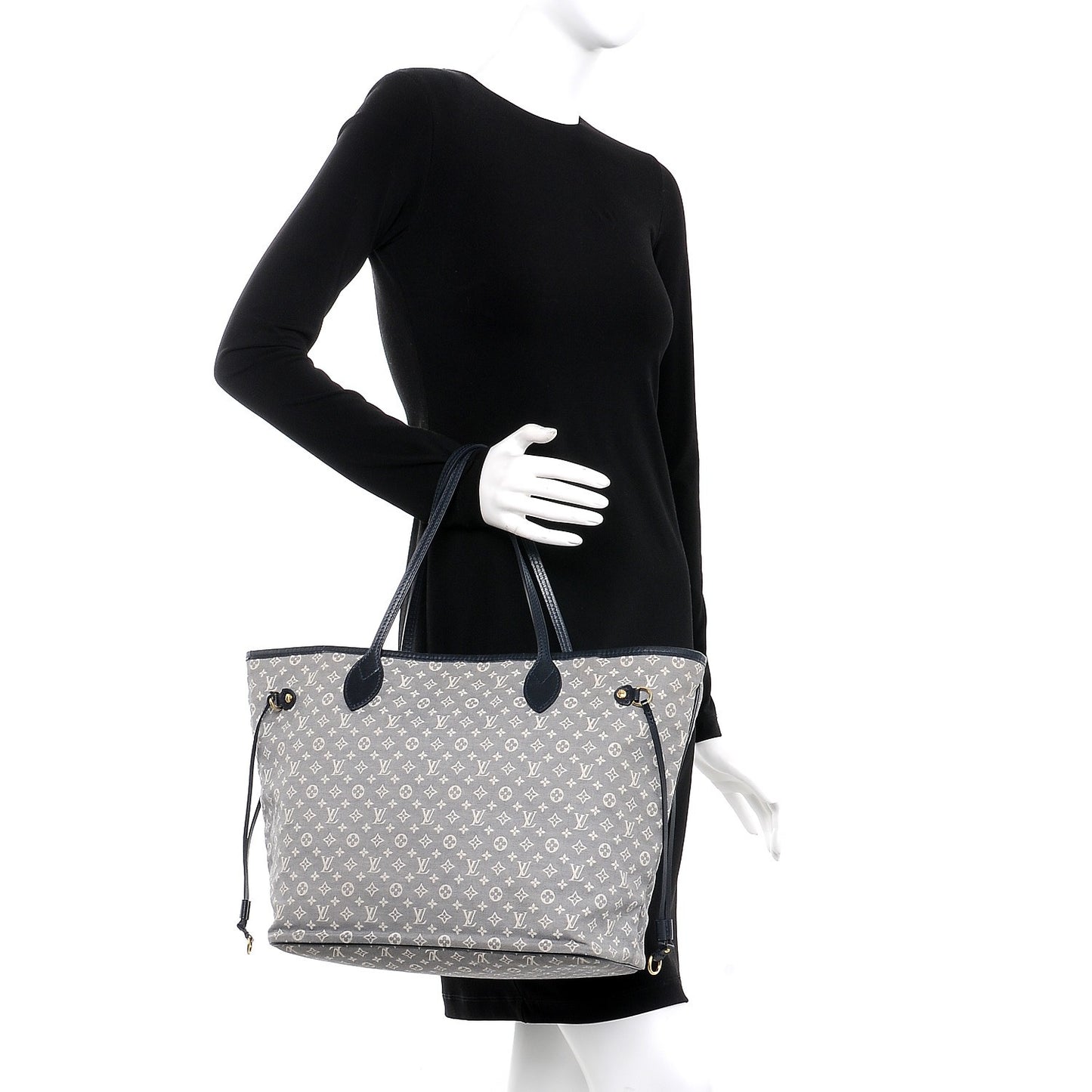 Monogram Idylle Neverfull MM Encre
