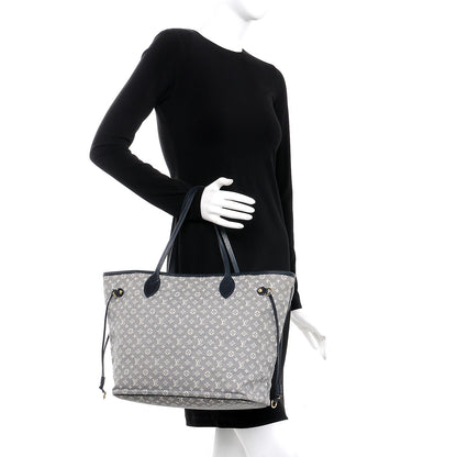 Louis Vuitton Monogram Idylle Neverfull MM Encre 2 of 8