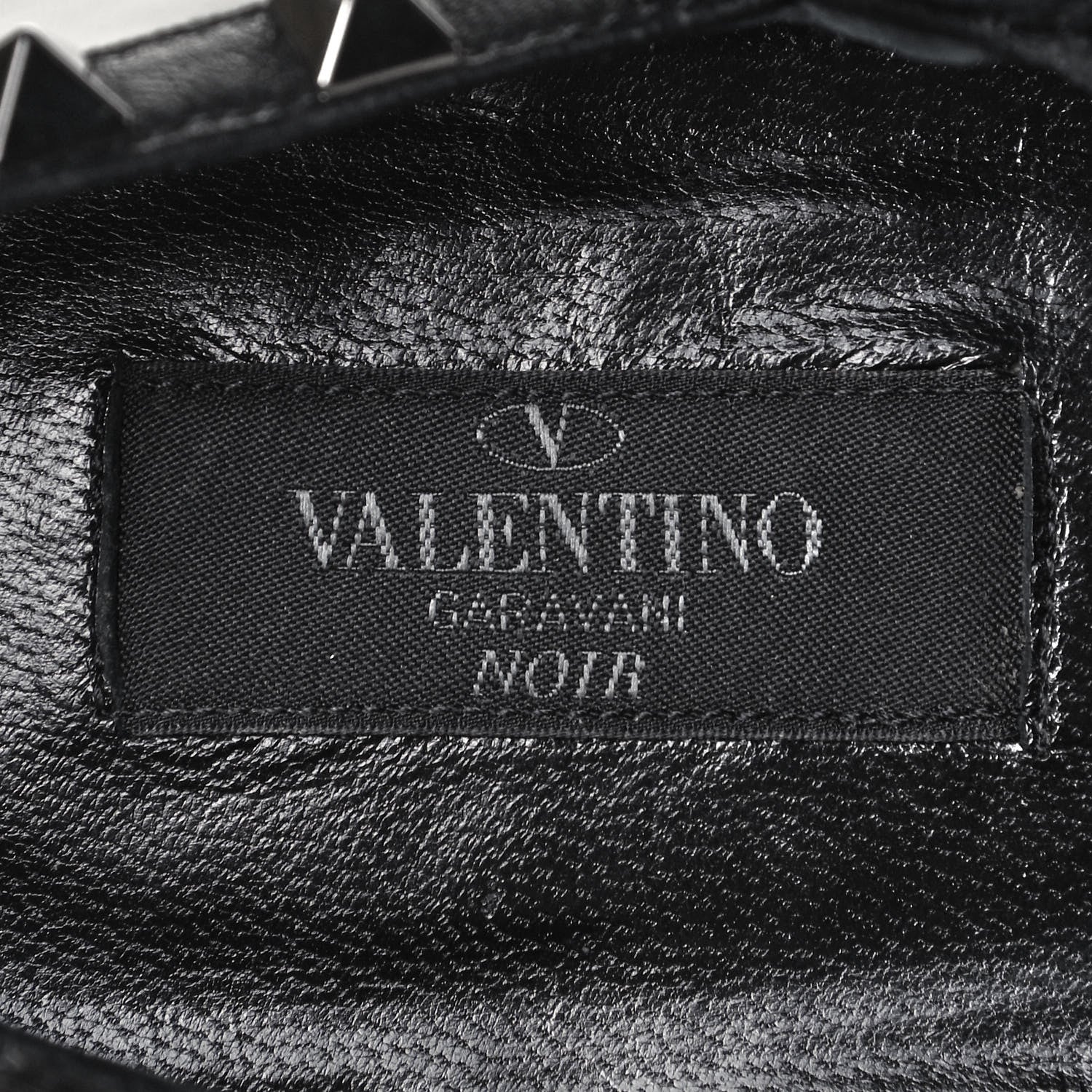 Valentino Garavani Patent Rockstud Cage Ballerina Flats 39.5 Black 7 of 7