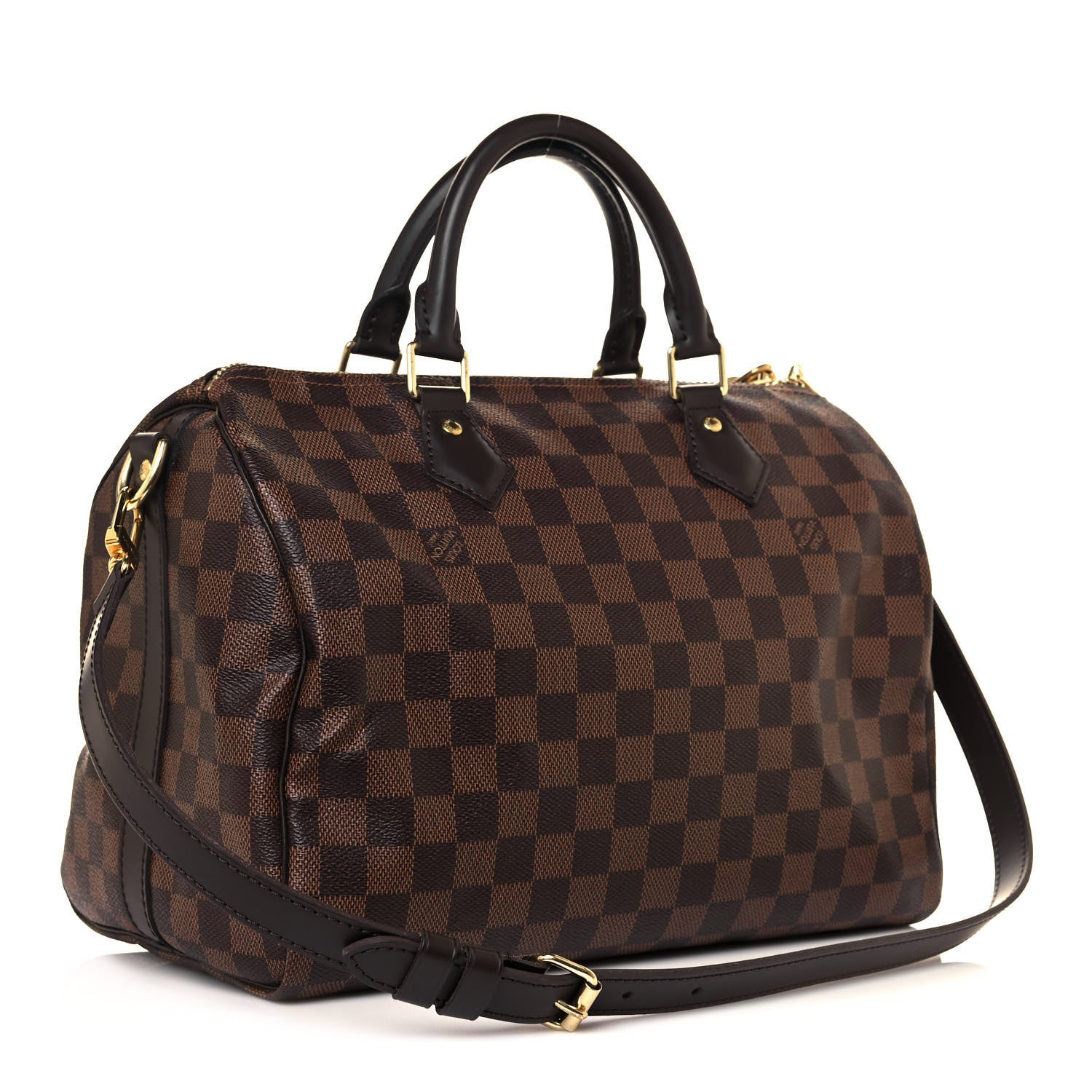Louis Vuitton Damier Ebene Speedy Bandouliere 30 3 of 8