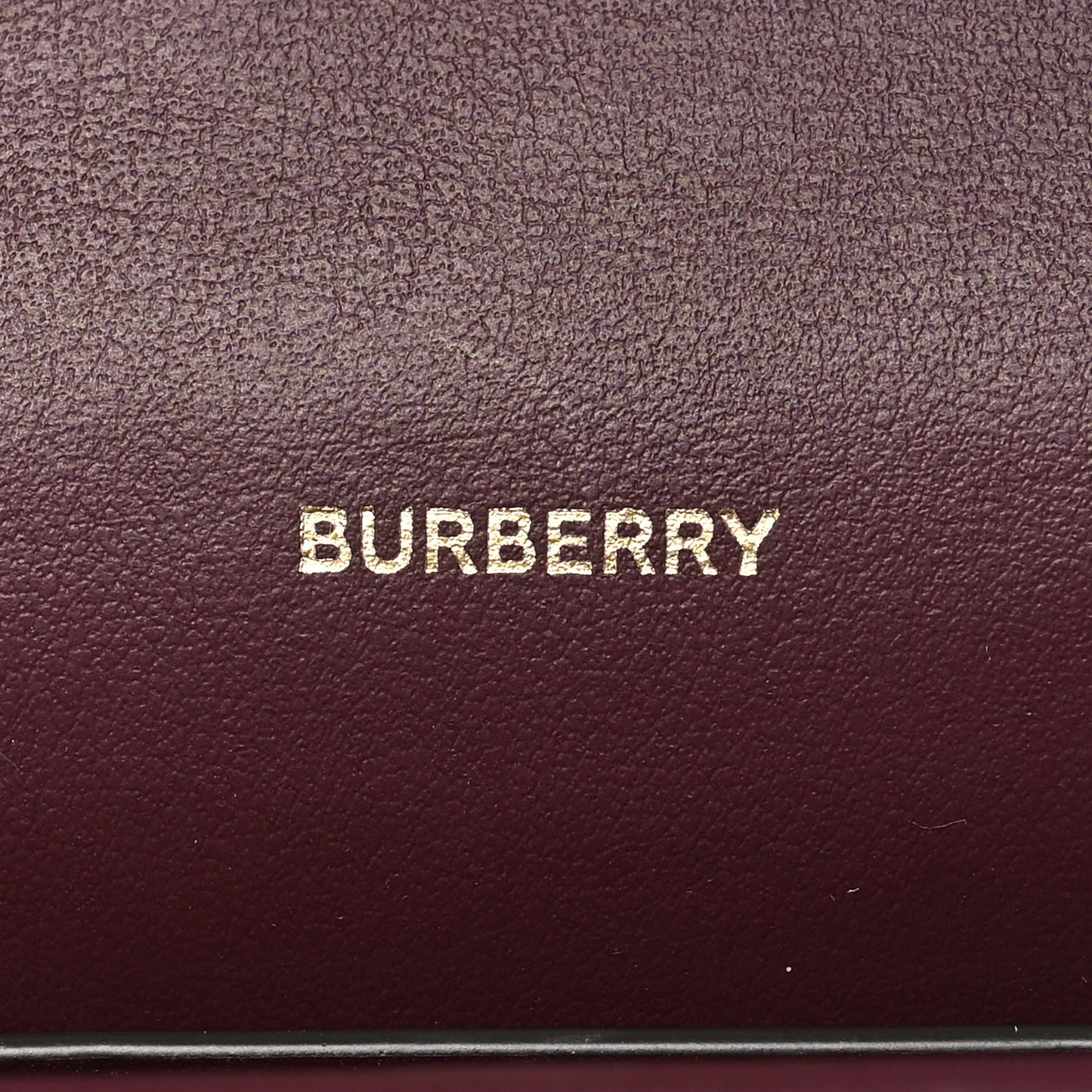 Calfskin Logo Hazelmere Wallet With Detachable Strap Deep Maroon
