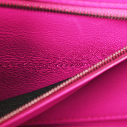 Balenciaga Shiny Calfskin Crocodile Embossed Small Hourglass Sling Shoulder Bag Fuchsia 7 of 15