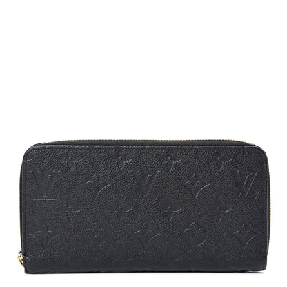 Louis Vuitton Empreinte Zippy Wallet Black 1 of 7
