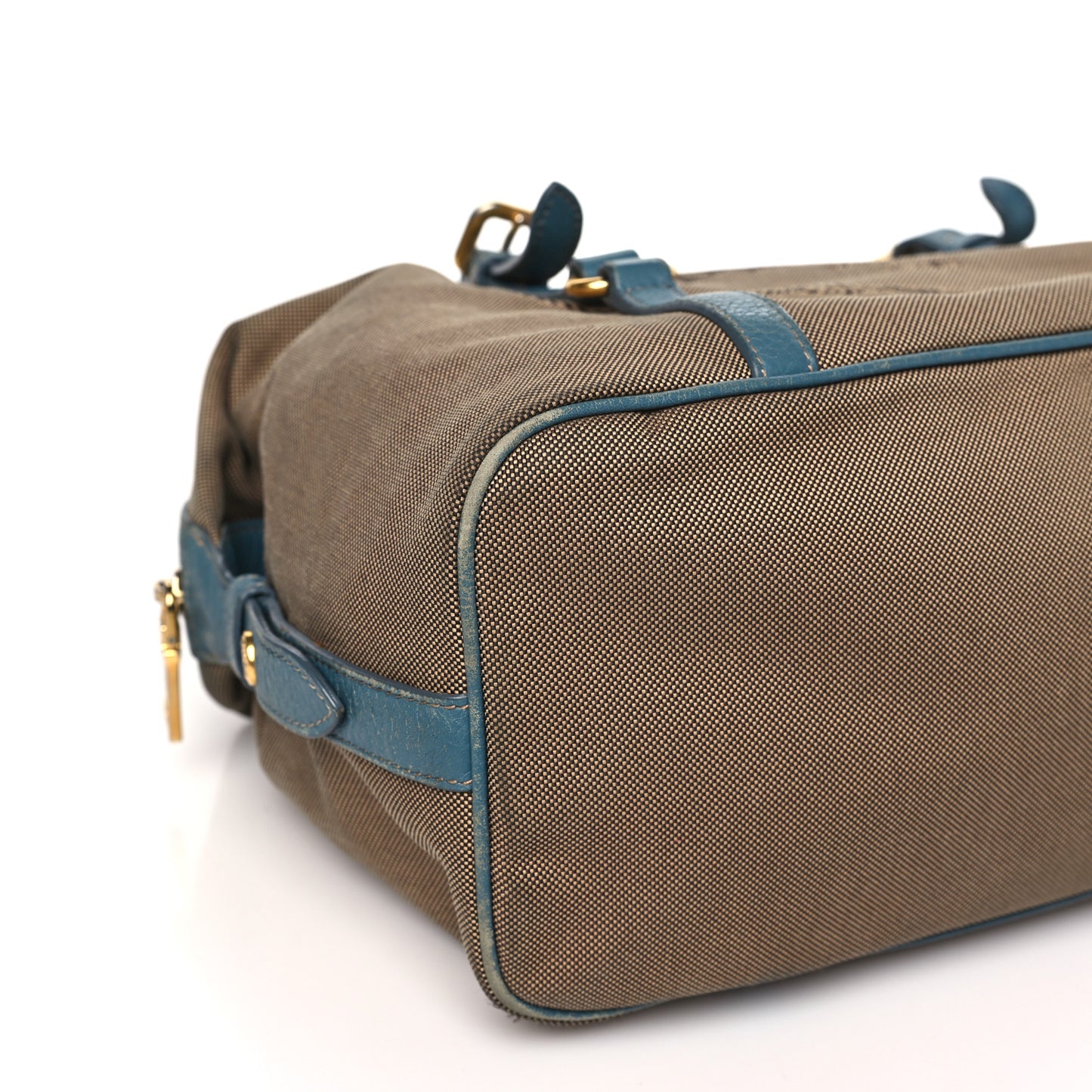 Jacquard Logo Tote Blue