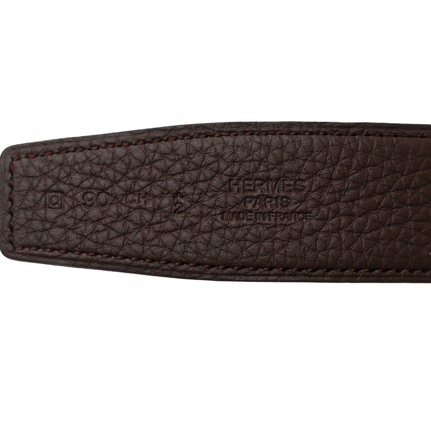 Box Togo 32mm Martelee H Belt 90 36 Black Chocolate