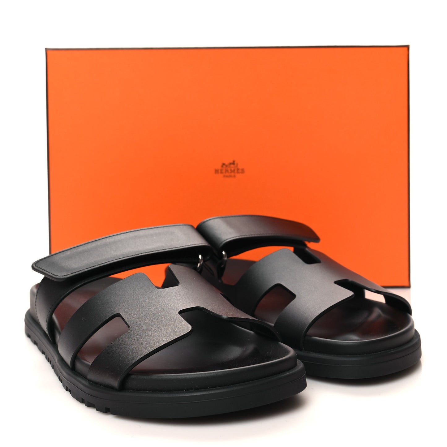 Calfskin Womens Chypre Sandals 37 Black