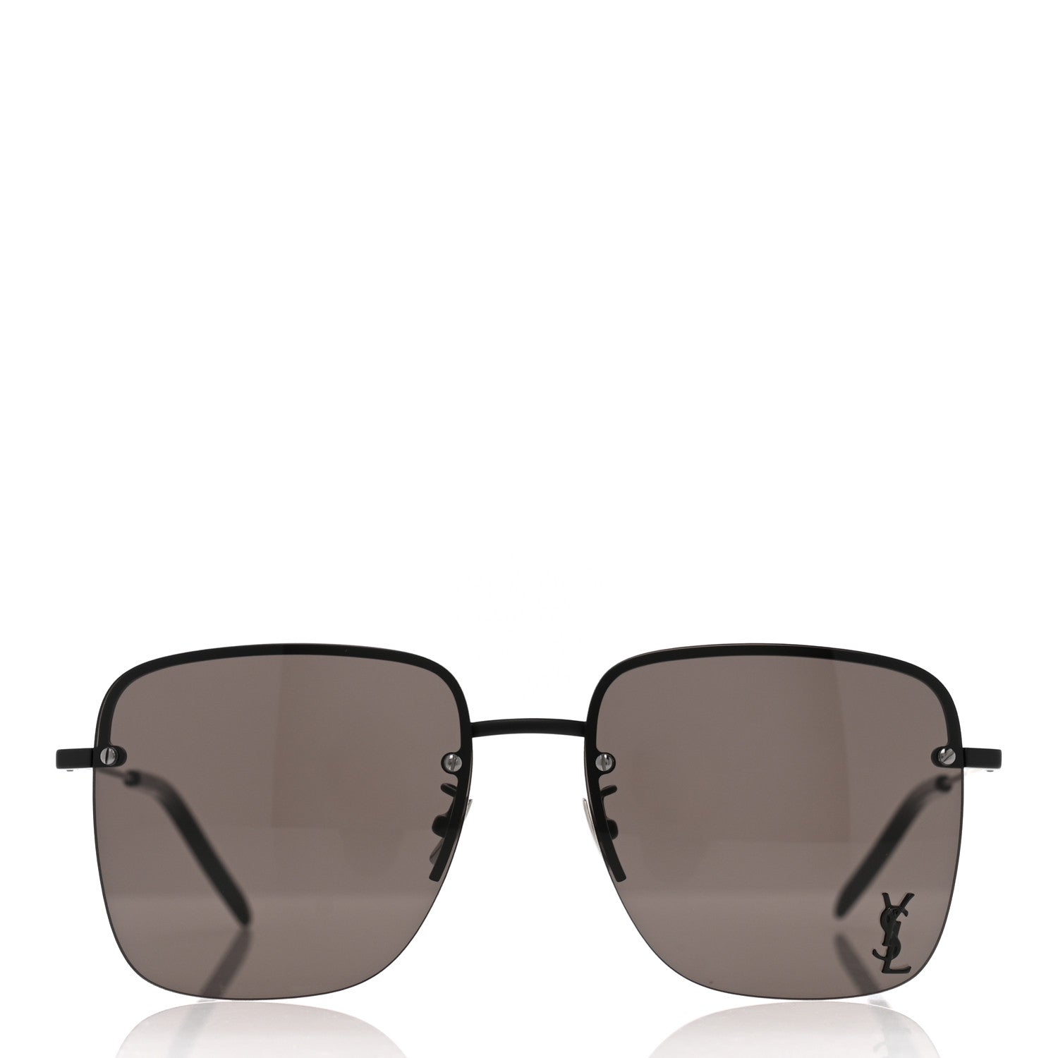 Saint Laurent Metal SL 312 M Sunglasses Black 2 of 7