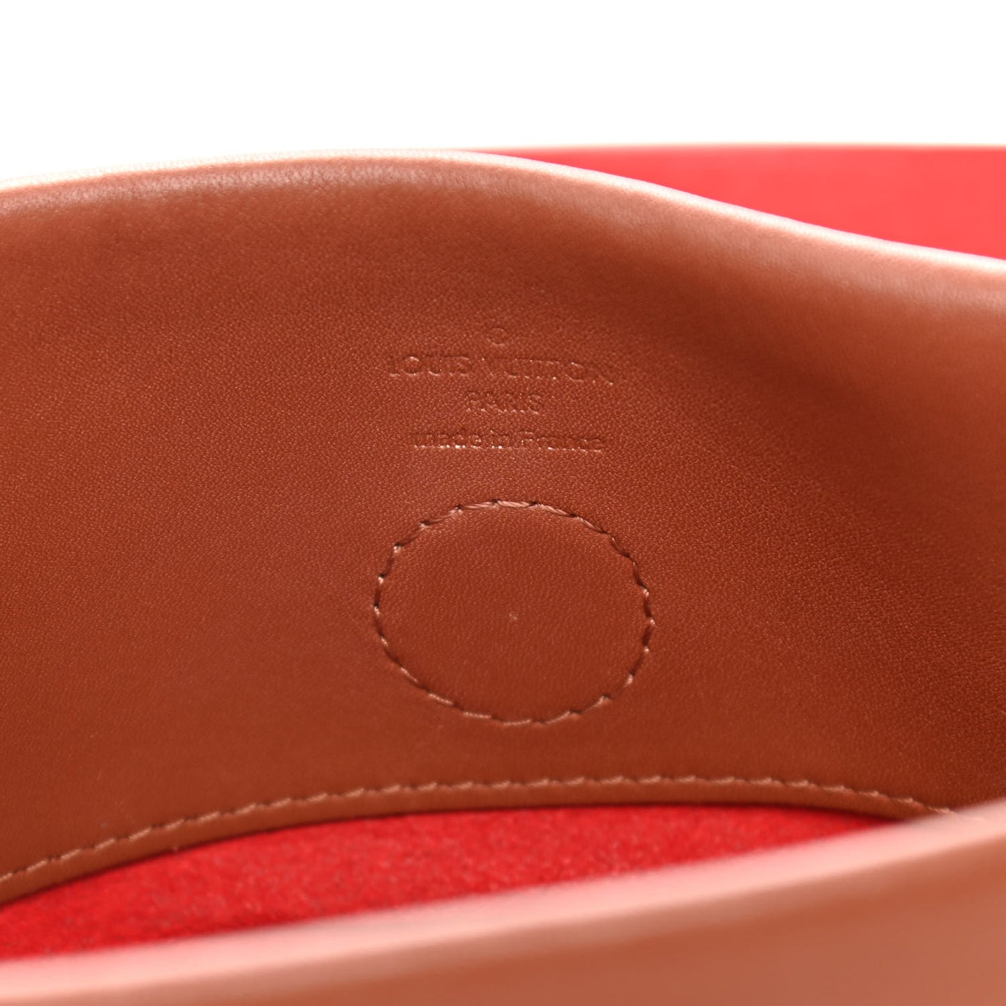 Monogram Tuileries Besace Caramel Rouge