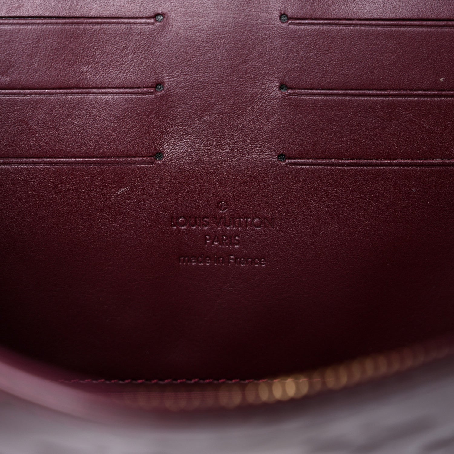 Louis Vuitton Vernis Rossmore MM Rouge Fauviste 6 of 13