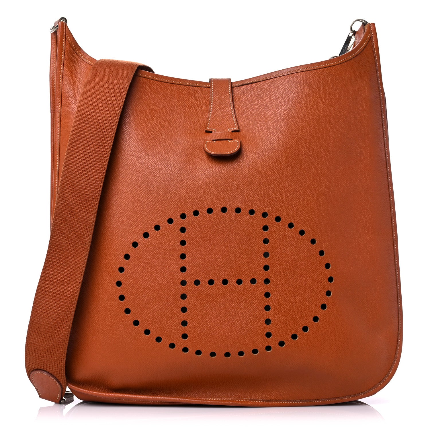 Hermes Epsom Evelyne II TGM Orange 1 of 18