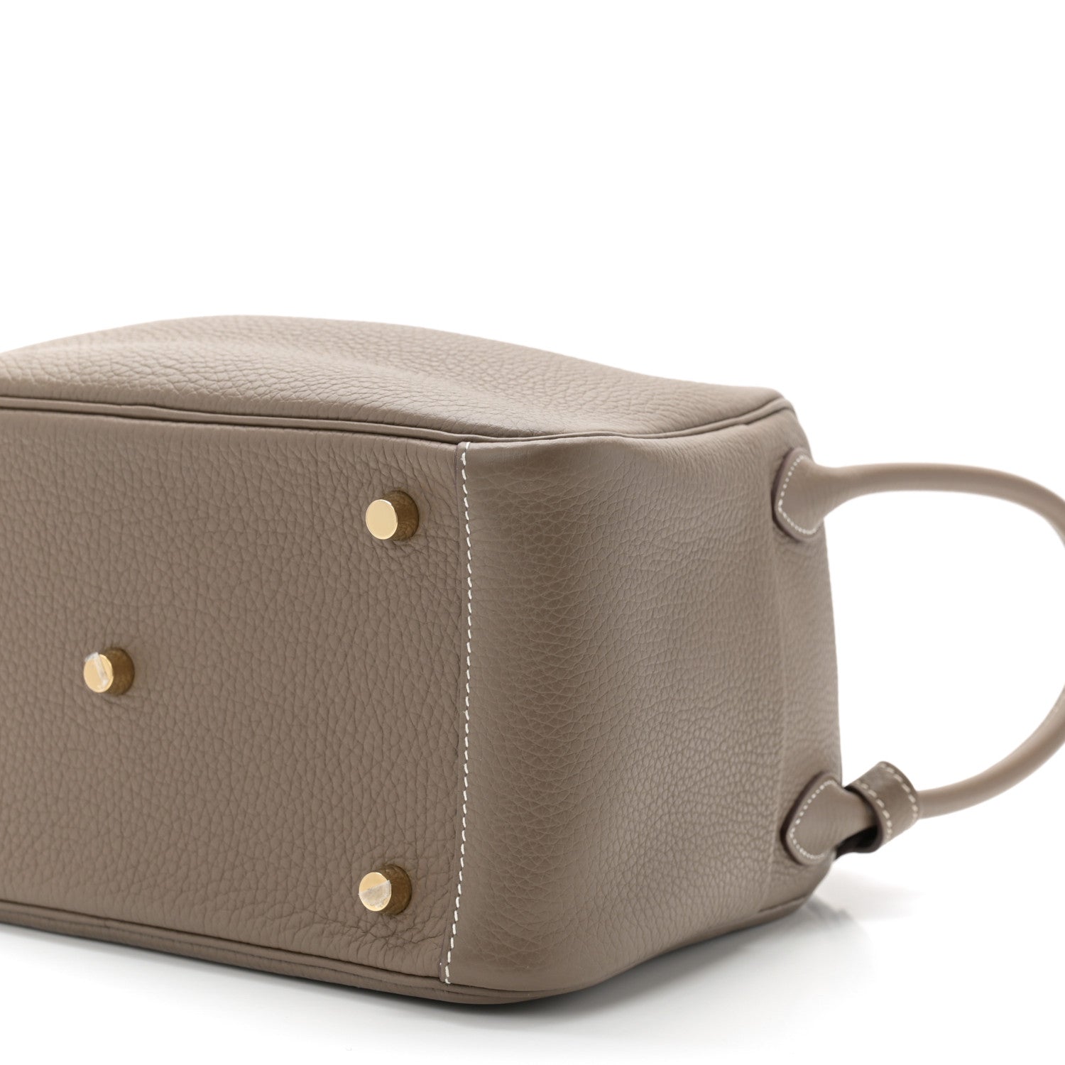 Hermes Taurillon Clemence Lindy 26 Etoupe 10 of 11