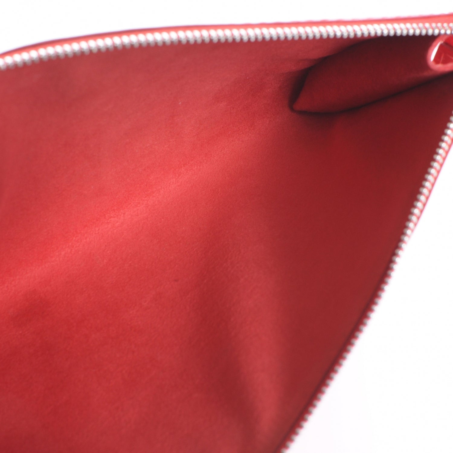Louis Vuitton Epi Pochette Accessories 24 Red 6 of 7