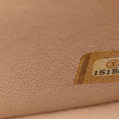Chanel Caviar Quilted Jumbo Double Flap Light Beige 7 of 10