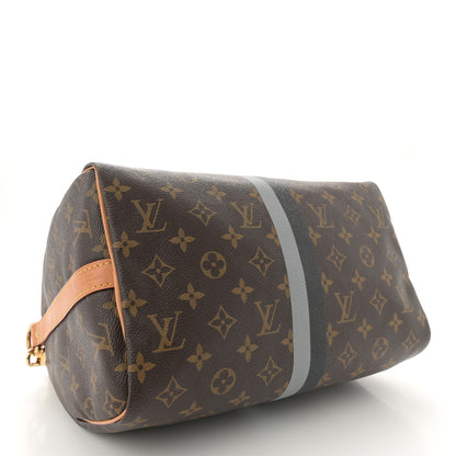 Louis Vuitton Monogram My LV Heritage Speedy Bandouliere 30 Black Gris 4 of 11