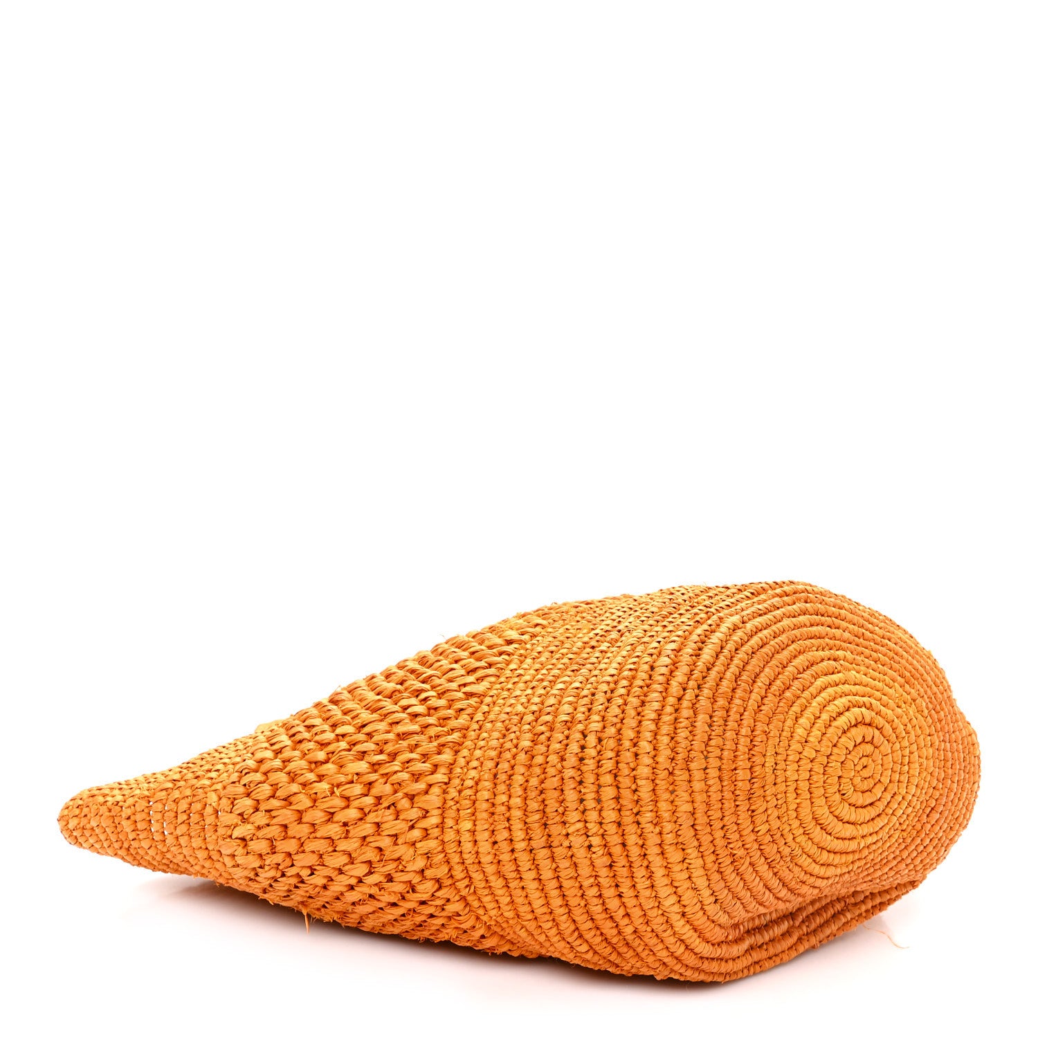 The Row Raffia Emilie Tote Bag Orange 4 of 11