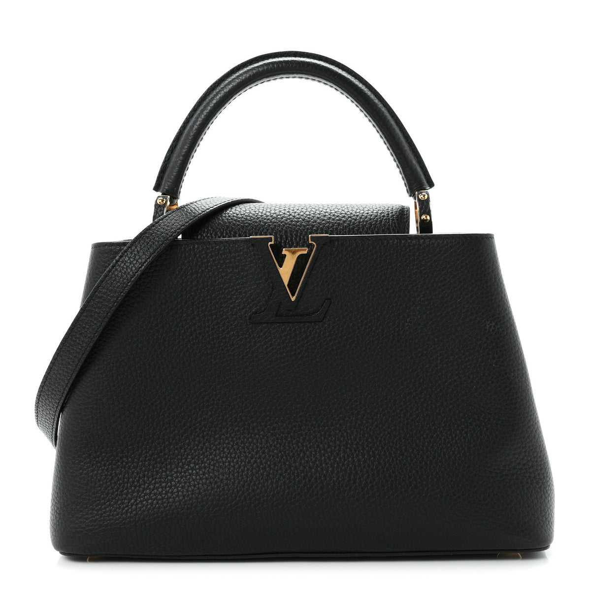 Taurillon Capucines PM Black