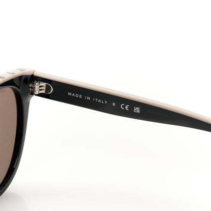Chanel Acetate CC Butterfly Sunglasses 5414 Black Beige 6 of 9