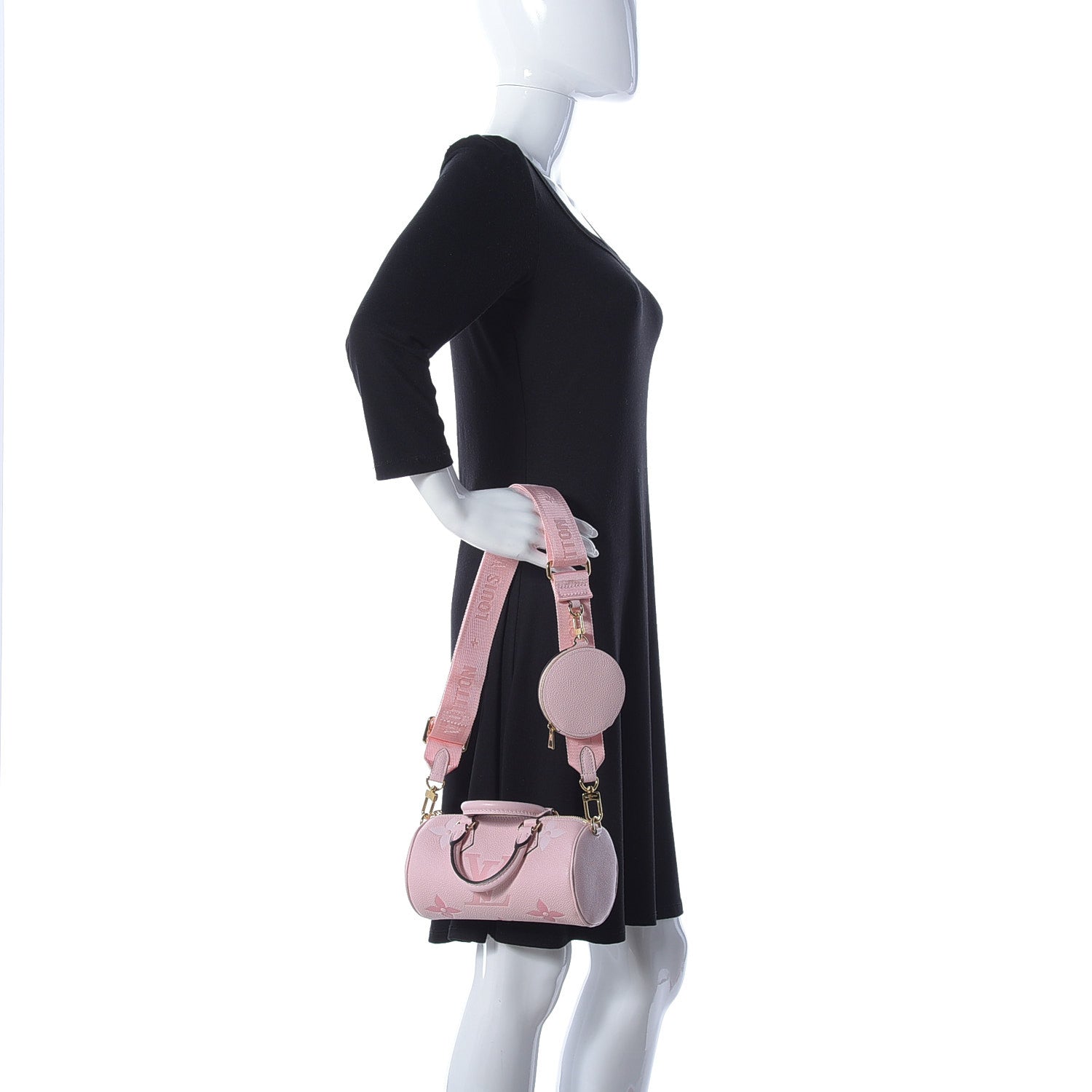 Louis Vuitton Empreinte Monogram Giant By The Pool Papillon BB Bouton De Rose 2 of 12