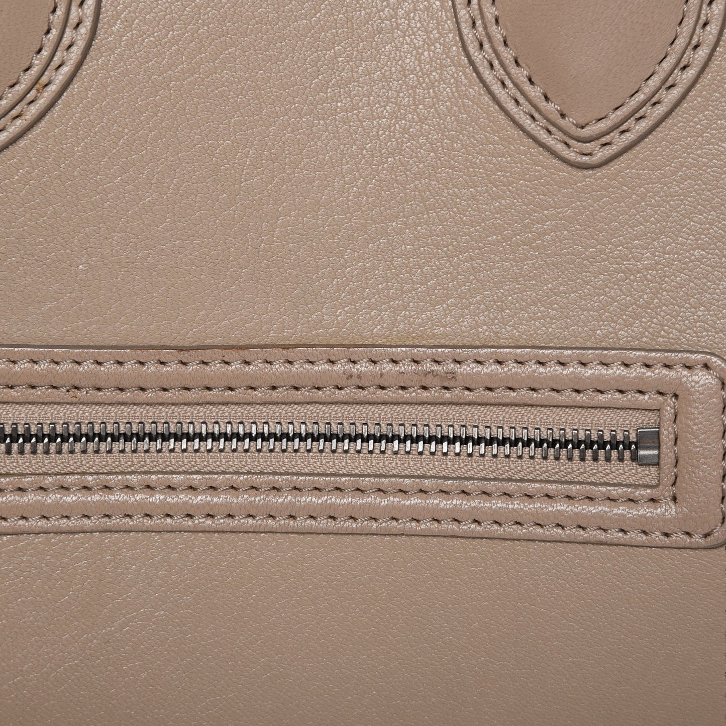 Goatskin Mini Luggage Sand