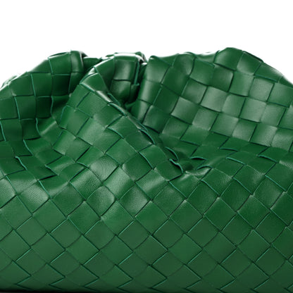 Bottega Veneta Nappa Maxi Intrecciato The Pouch Oversized Clutch Racing Green 8 of 10
