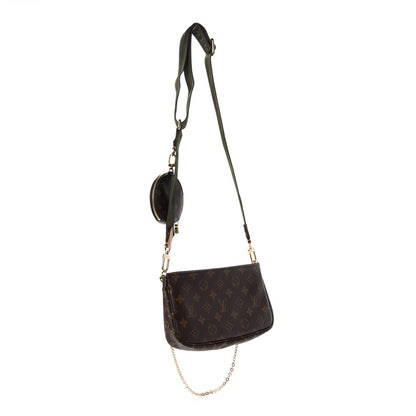 Louis Vuitton Monogram Multi Pochette Accessories Kaki 3 of 14