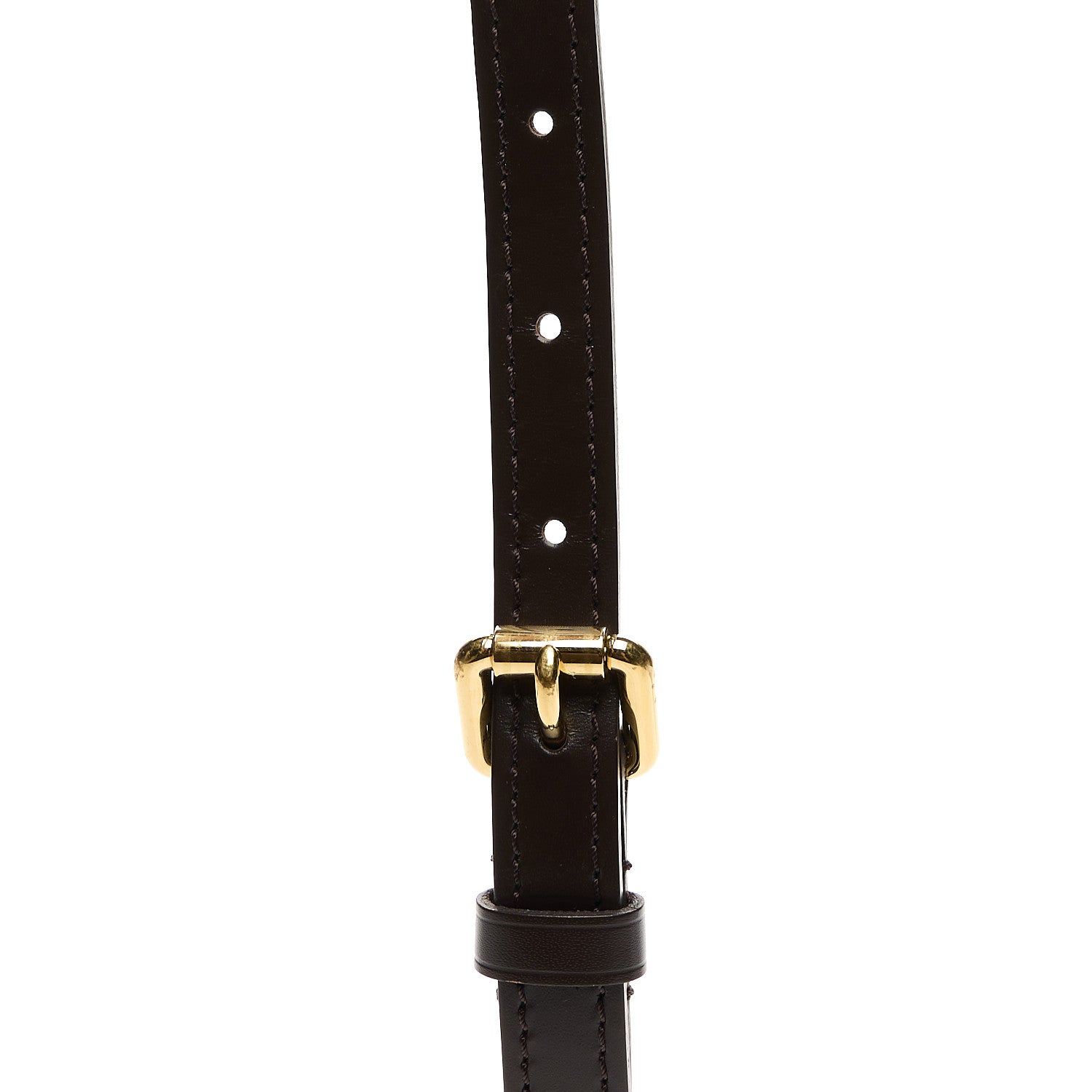 Louis Vuitton Calfskin 16mm Adjustable Shoulder Strap Ebene 5 of 12