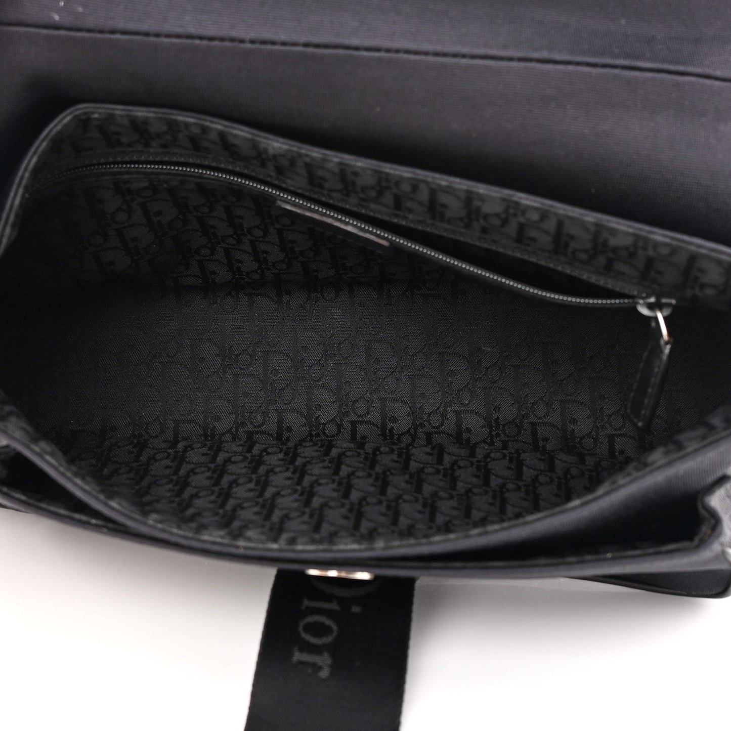 Silk Jersey Crystal Hardcore Clutch Black