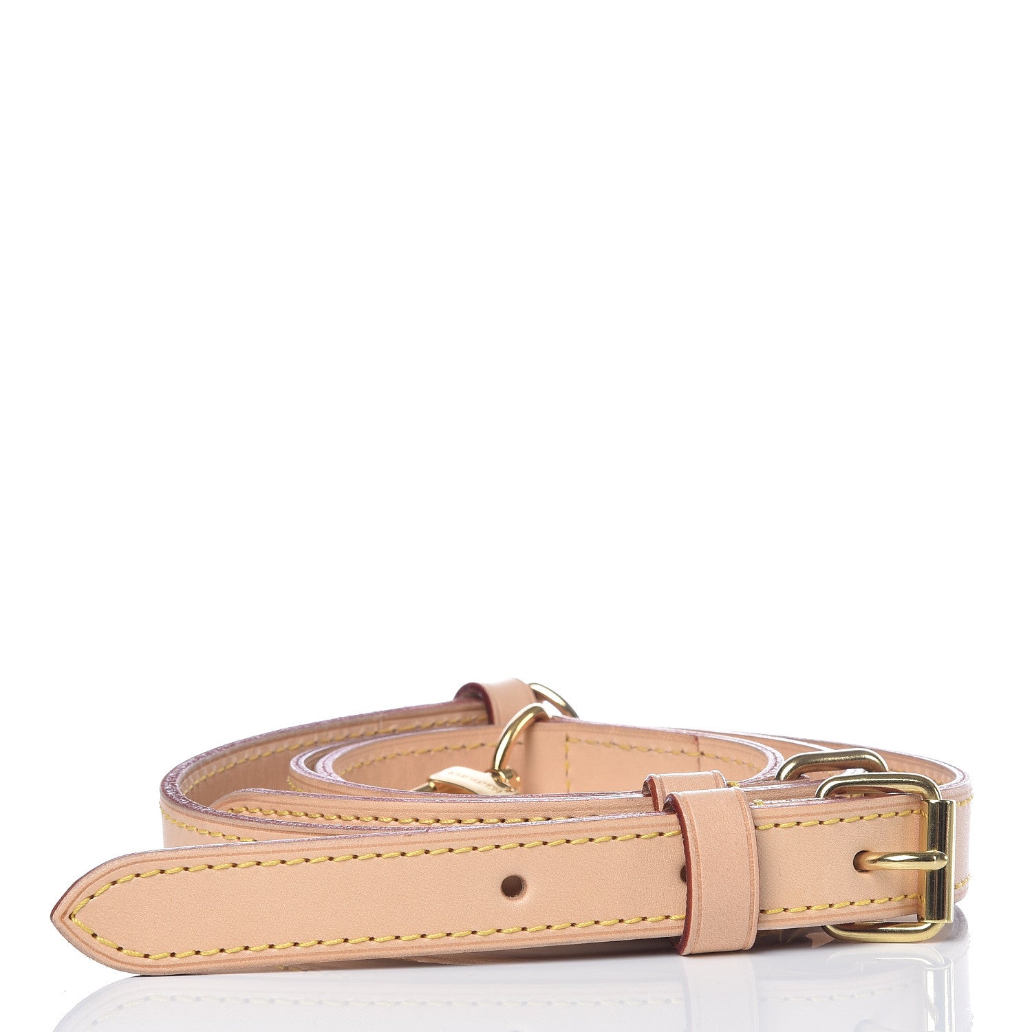 Louis Vuitton Vachetta 20mm Adjustable Shoulder Strap 2 of 3